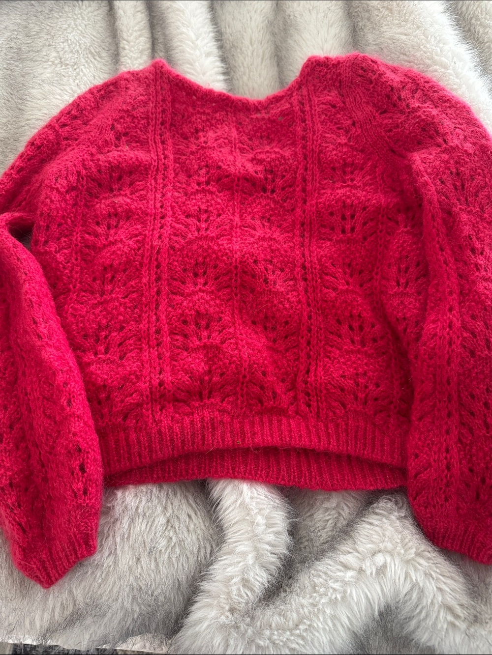 Sezane pink Sweater XS
